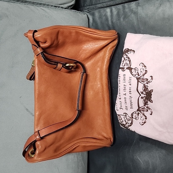 Juicy Couture coral leather mini bag - Picture 2 of 4